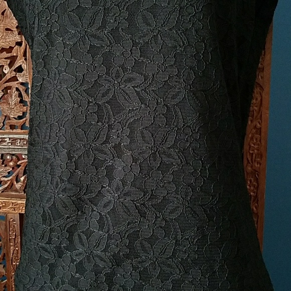 Dana Buchman Lace black shirt - Picture 5 of 8